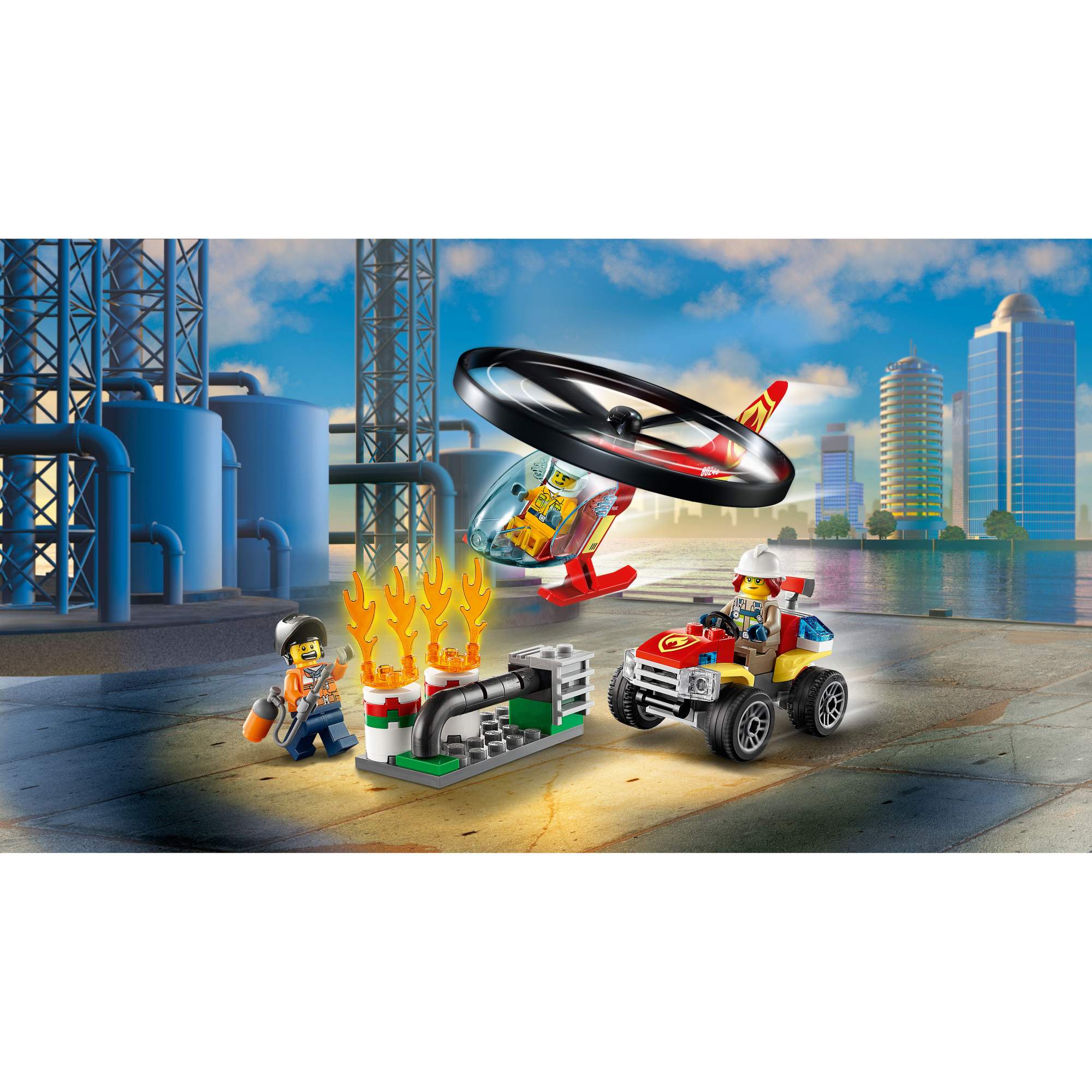 Купить конструктор LEGO City Fire 60248 Пожарный спасательный вертолёт,  цены на Мегамаркет | Артикул: 100025820517