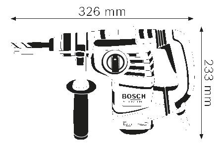 Сетевой перфоратор Bosch GBH 3-28 DRE 061123A000