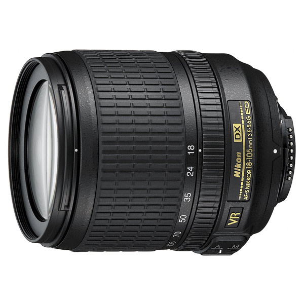 Объектив Nikon AF-S DX Nikkor 18-105mm f/3.5-5.6G ED VR, купить в Москве, цены в интернет-магазинах на Мегамаркет