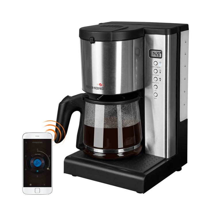 Кофеварка капельная redmond skycoffee m1509s управление со смартфона купить