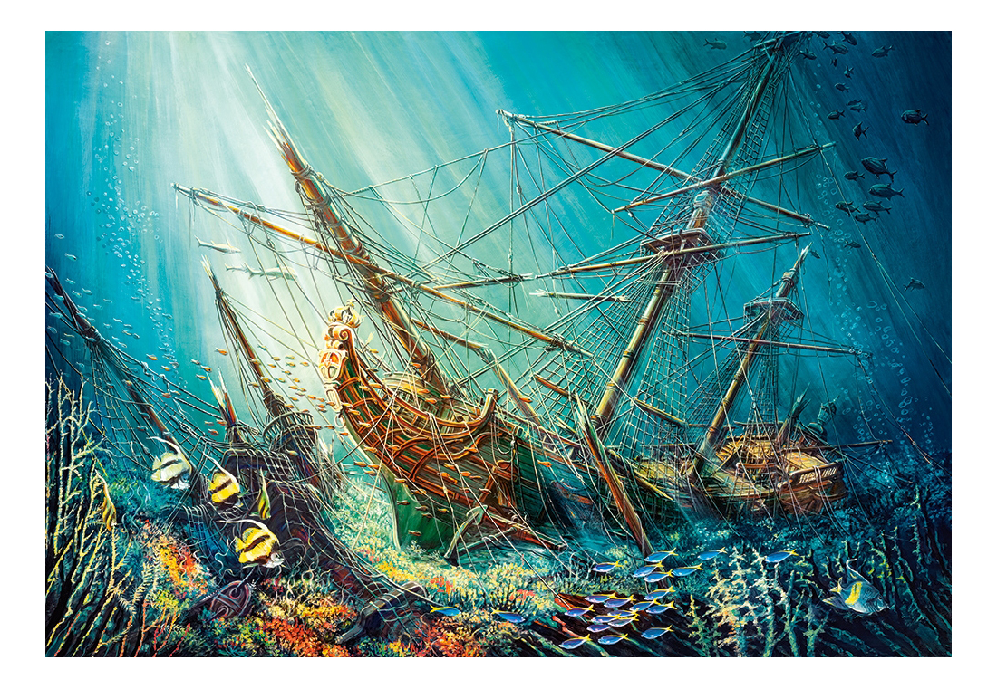 Пазл Castorland Ocean Treasure (c-103805), 1000 дет.