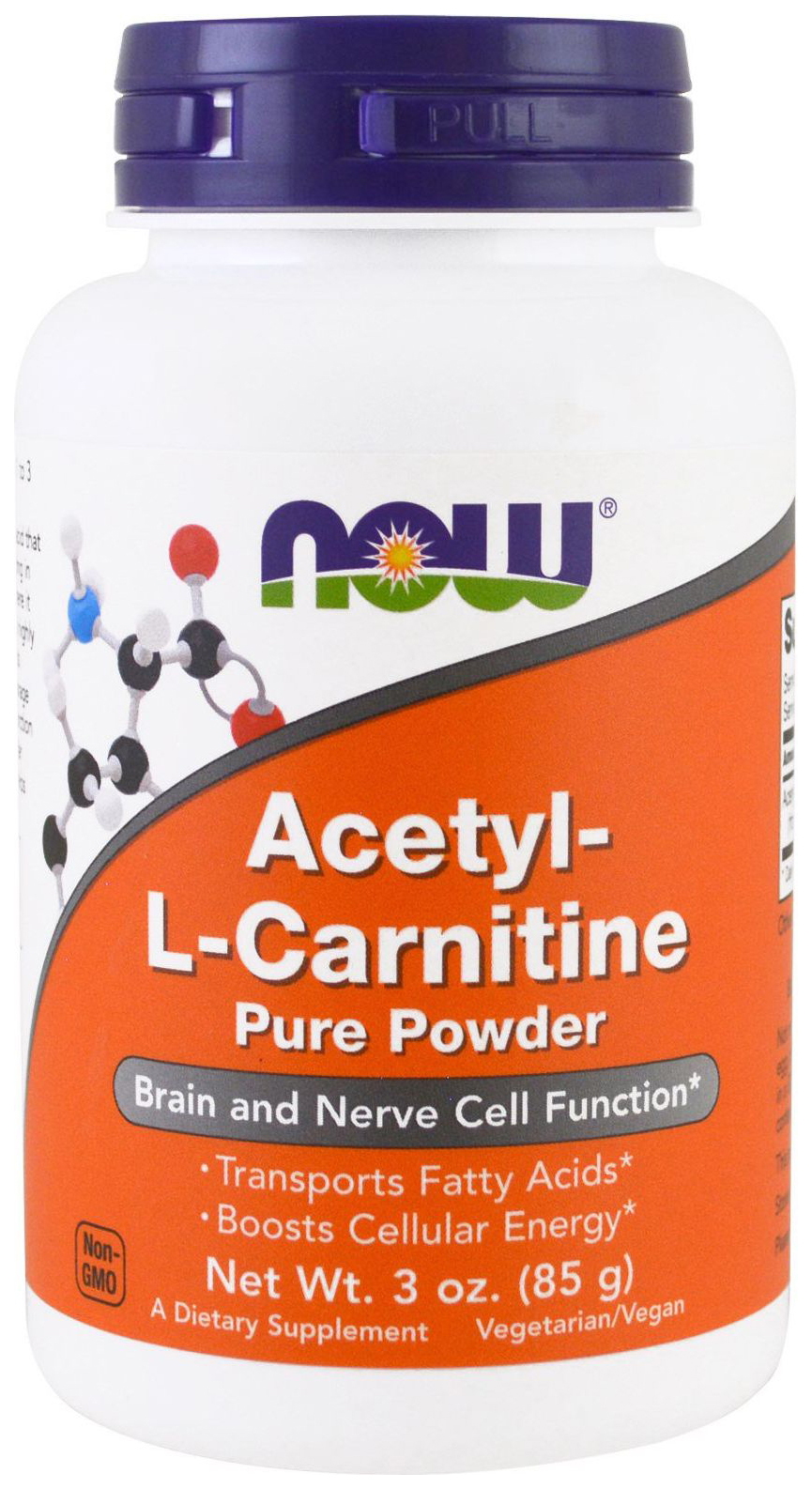 NOW Acetyl L-Carnitine Pure Powder 85 г Unflavoured - купить в интернет-магазинах, цены на Мегамаркет | витамины, минералы и пищевые добавки