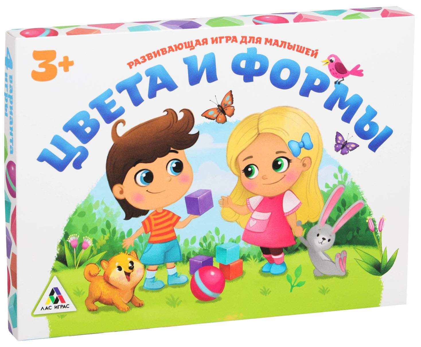 Развивающая игра «Цвета и формы», для малышей ЛАС ИГРАС – купить в Москве,  цены в интернет-магазинах на Мегамаркет