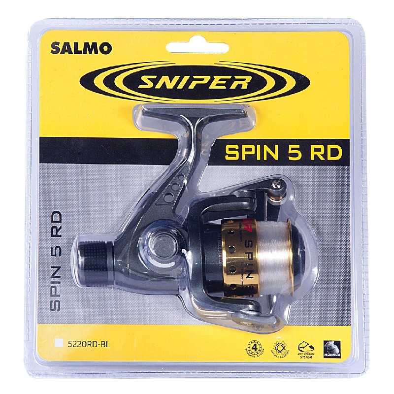 Рыболовная катушка безынерционная Salmo Sniper Spin 5 5220RD-BL