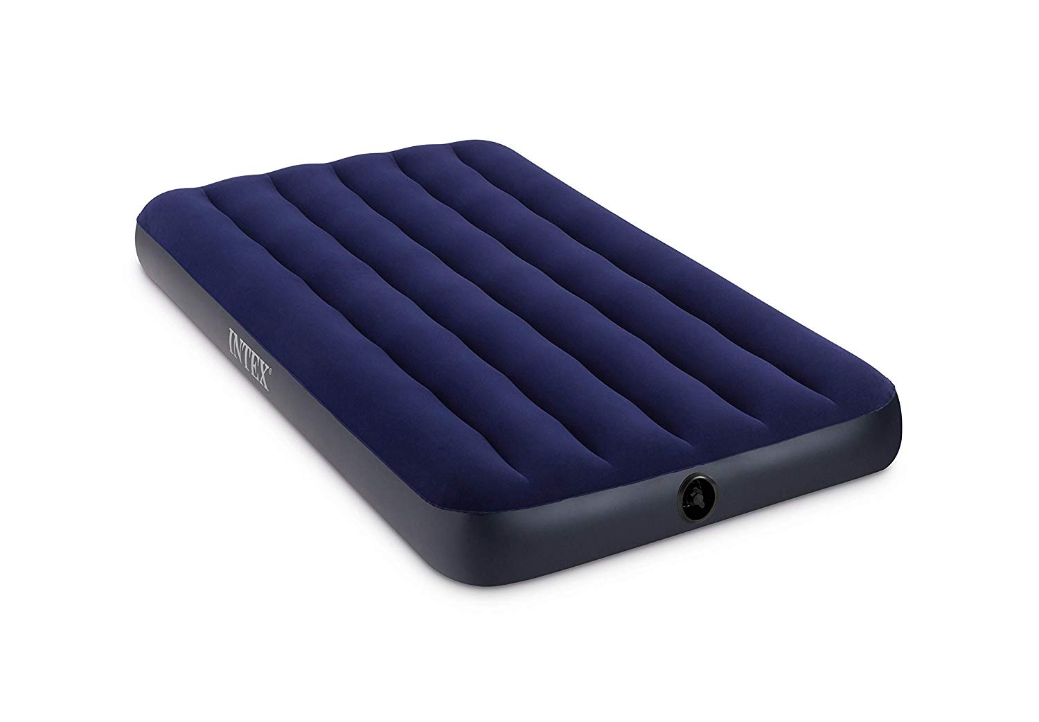 Матрас надувной intex classic downy airbed fiber 1910х990 мм высота 250мм