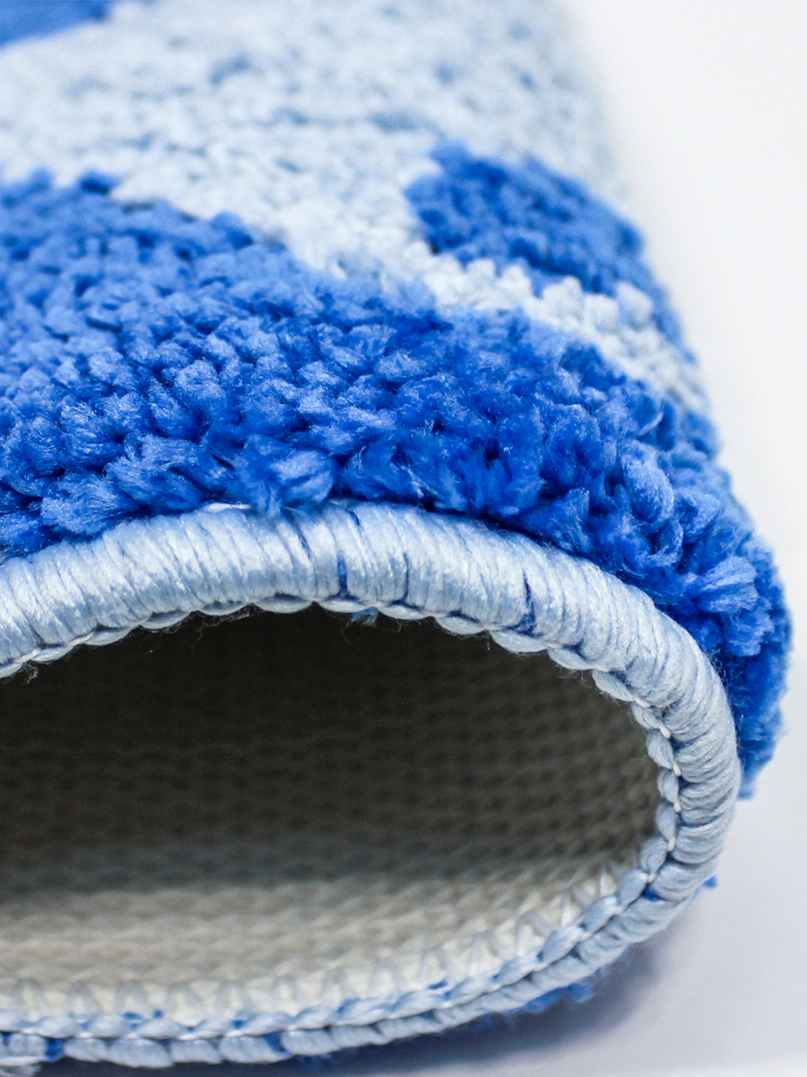 Вязаные коврики в ванную комнату крючком: простые и красивые схемы