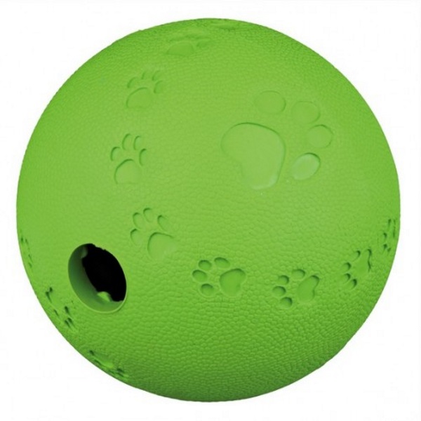 Игрушка для лакомств для собак TRIXIE Dog Activity, мяч из резины, в ассортименте, 6 см