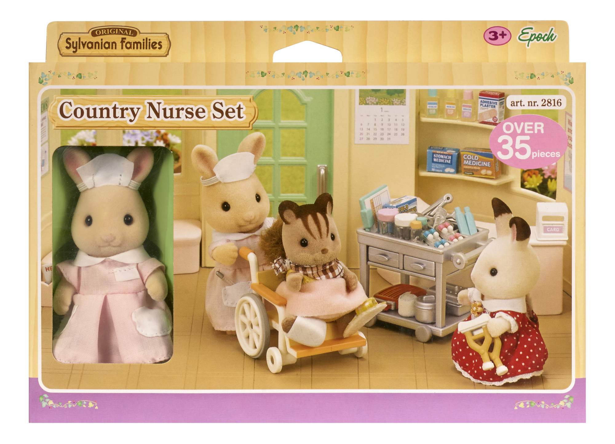 Купить игровой набор sylvanian families медсестра с аксессуарами, цены на  Мегамаркет