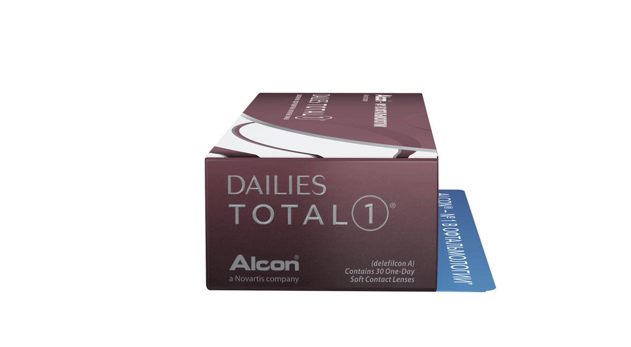 Контактные линзы ALCON Dailies Total 1 30 линз -5,25