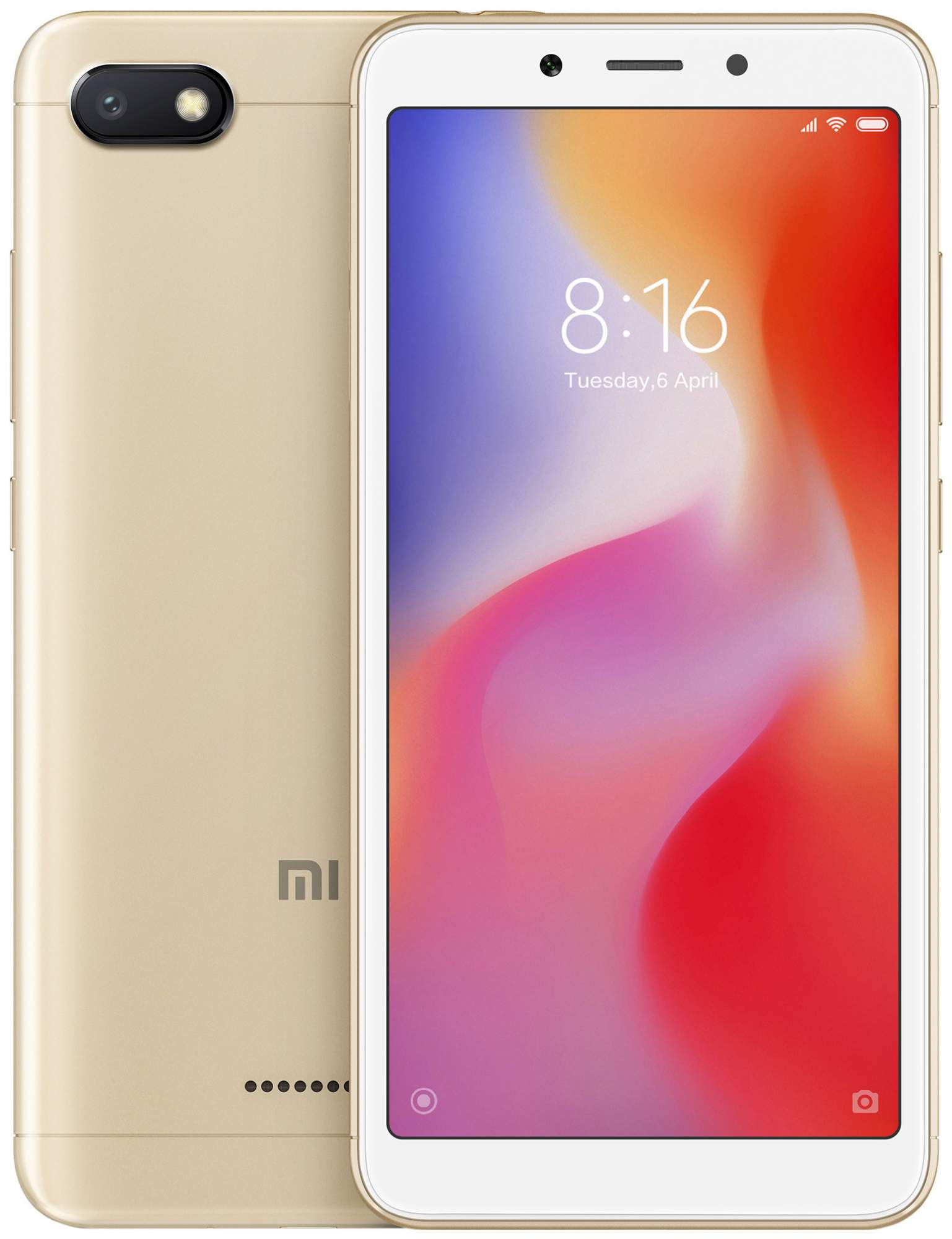 Смартфон Xiaomi Redmi 6A 2/16GB Gold (X18988) - отзывы покупателей на  Мегамаркет