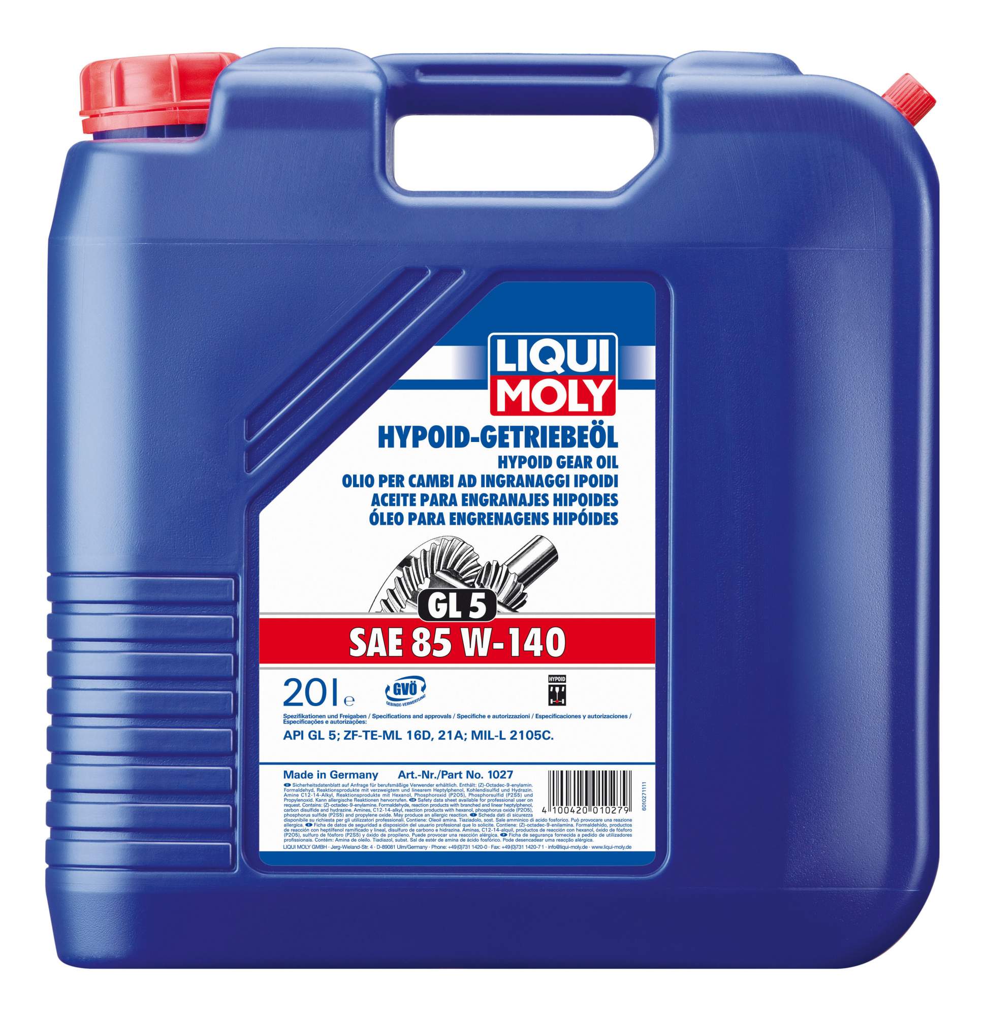 Купить Трансмиссионное Масло Liqui Moly 75w90