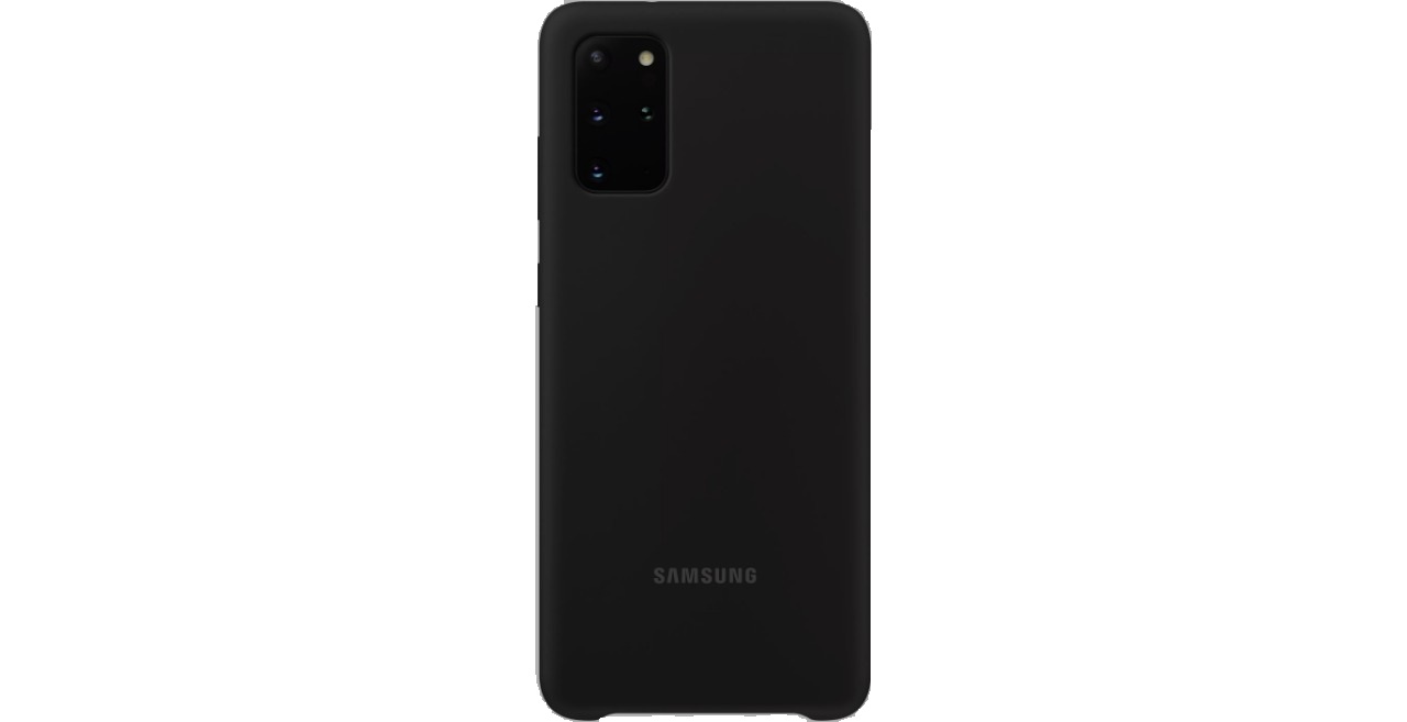 Чехол Samsung Silicone Cover Y2 для Galaxy S20+ Black