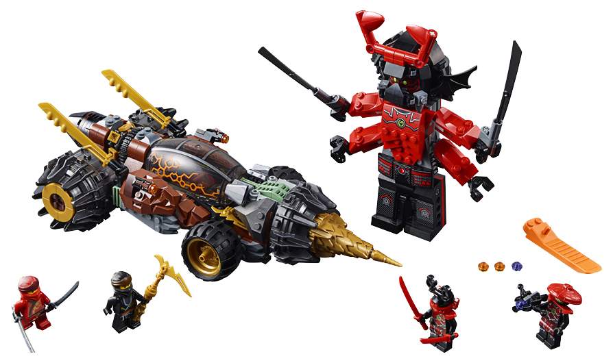 Купить конструктор LEGO Ninjago 70669 Земляной бур Коула, цены на