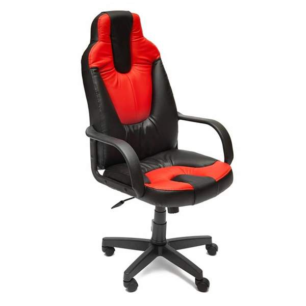 Офисное кресло TetChair Neo 1, красный/черный