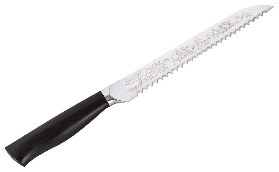 Нож кухонный Gottis Для хлеба 20 см