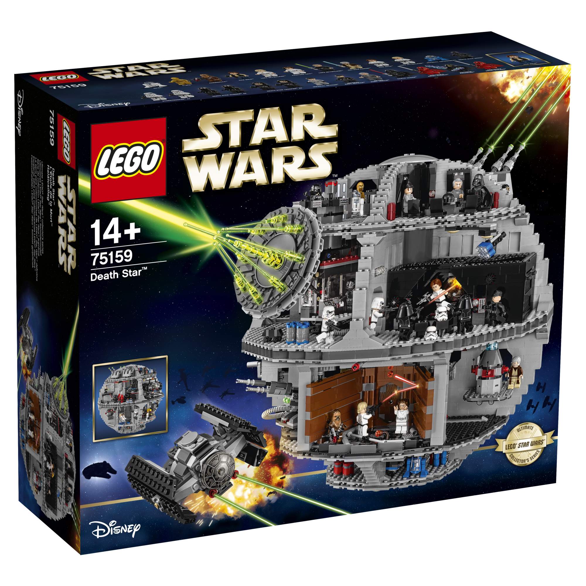 Купить конструктор LEGO Star Wars Death Star (Звезда Смерти) (75159), цены  на Мегамаркет | Артикул: 100000093219