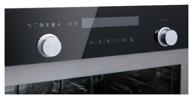 Электрический духовой шкаф midea af944ez8 ss серебристый