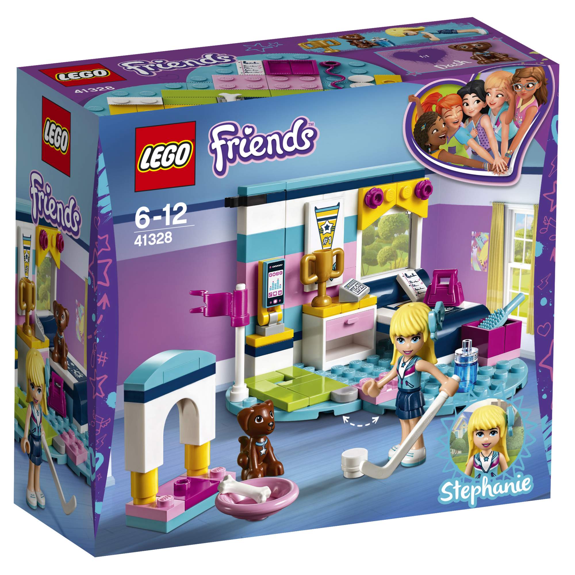 Конструктор LEGO Friends Комната Стефани (41328) – купить в Москве, цены в  интернет-магазинах на Мегамаркет