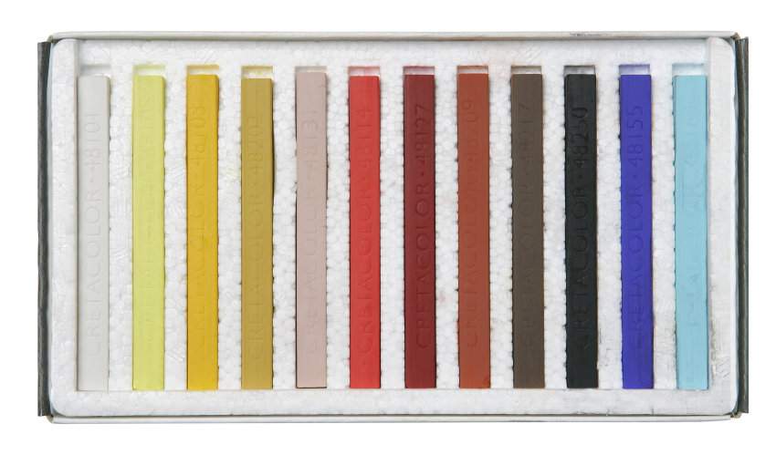 Мелок 72. Мелок 72. Batt. Tweeten. Мел «triangle» (144 шт) синий.