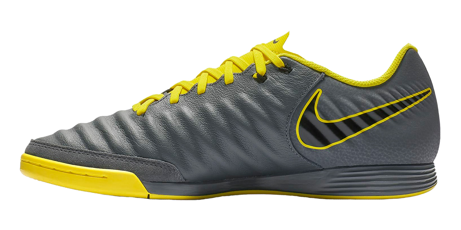 Бутсы Nike Tiempo LegendX VII Academy IC, серый/желтый, 10.5 US -  характеристики, техническое описание - маркетплейс sbermegamarket.ru