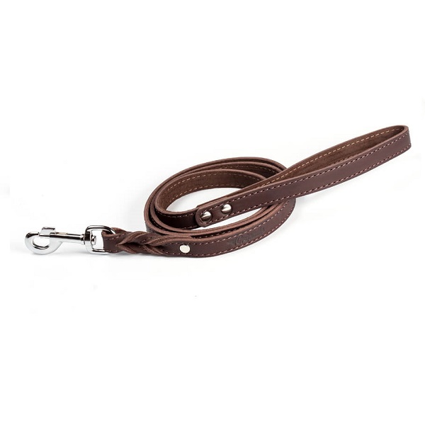 Поводок для собак Gripalle Бэст 16-160S, ширина 16 мм, длина 160 см, коричневый