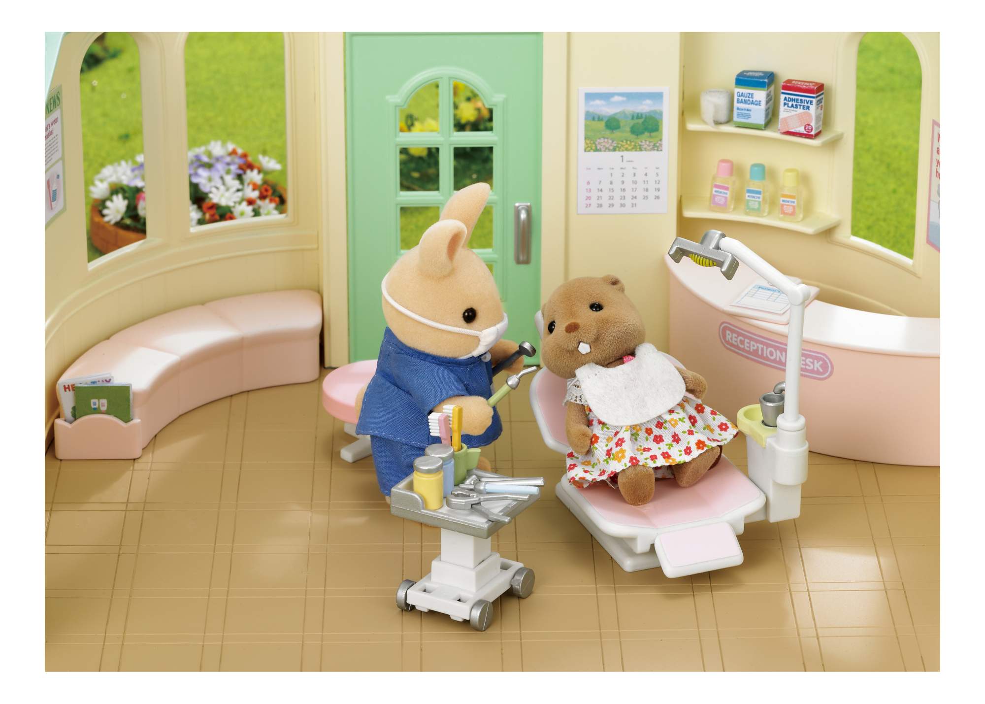 Игровой набор sylvanian families кролик-стоматолог – купить в Москве, цены  в интернет-магазинах на Мегамаркет