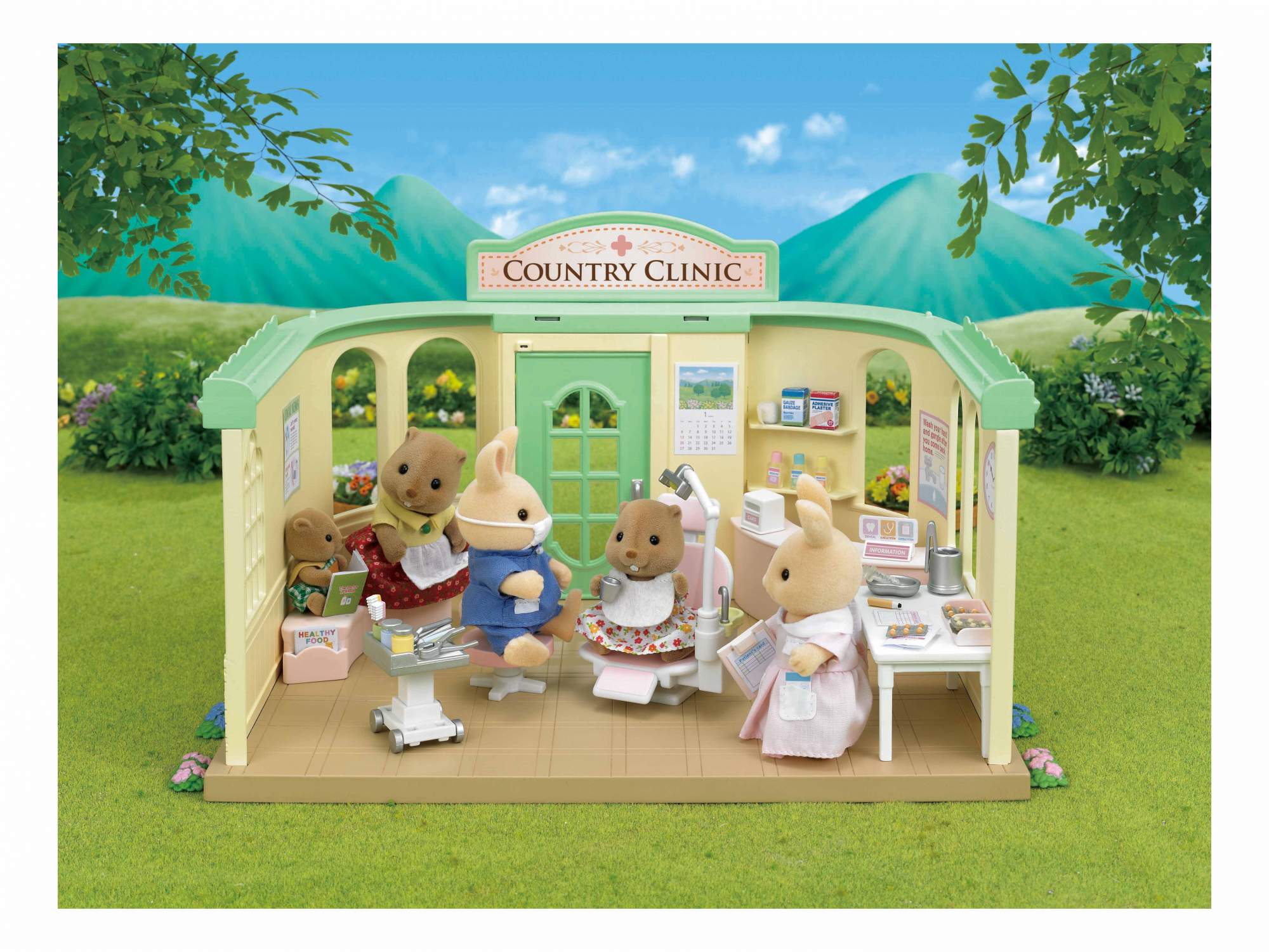 Игрушка family. Кабинет стоматолога, Sylvanian Families [5095]. Набор Sylvanian Families кролик-стоматолог (5095). Сильвания Фэмили доктор кролик. Сильвания Фэмили кролик стоматолог.