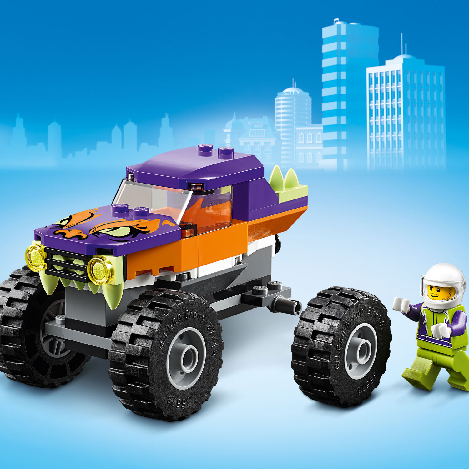 Конструктор LEGO City Great Vehicles 60251 Монстр-трак