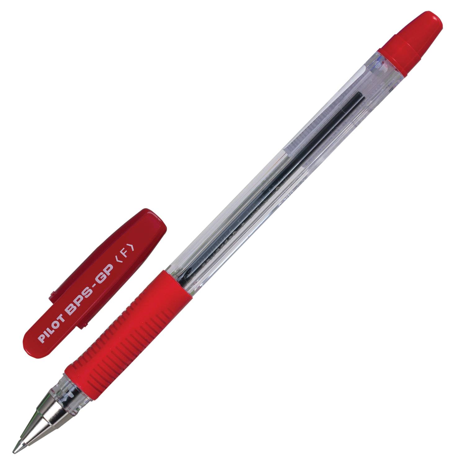 Ручка шариковая PILOT BPS-GP красная 0,7мм (1 штука)