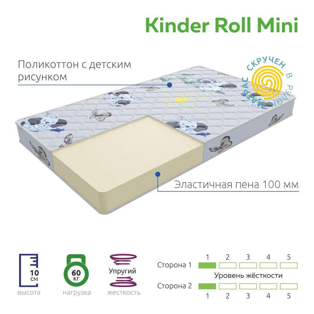 матрас детский dreamexpert kinder holl hard 90x195 ортопедический