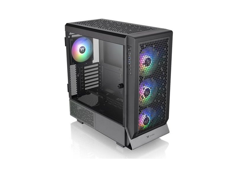 Корпус компьютерный Thermaltake Ceres 500 TG ARGB Black - купить в Ситилинк, цена на Мегамаркет