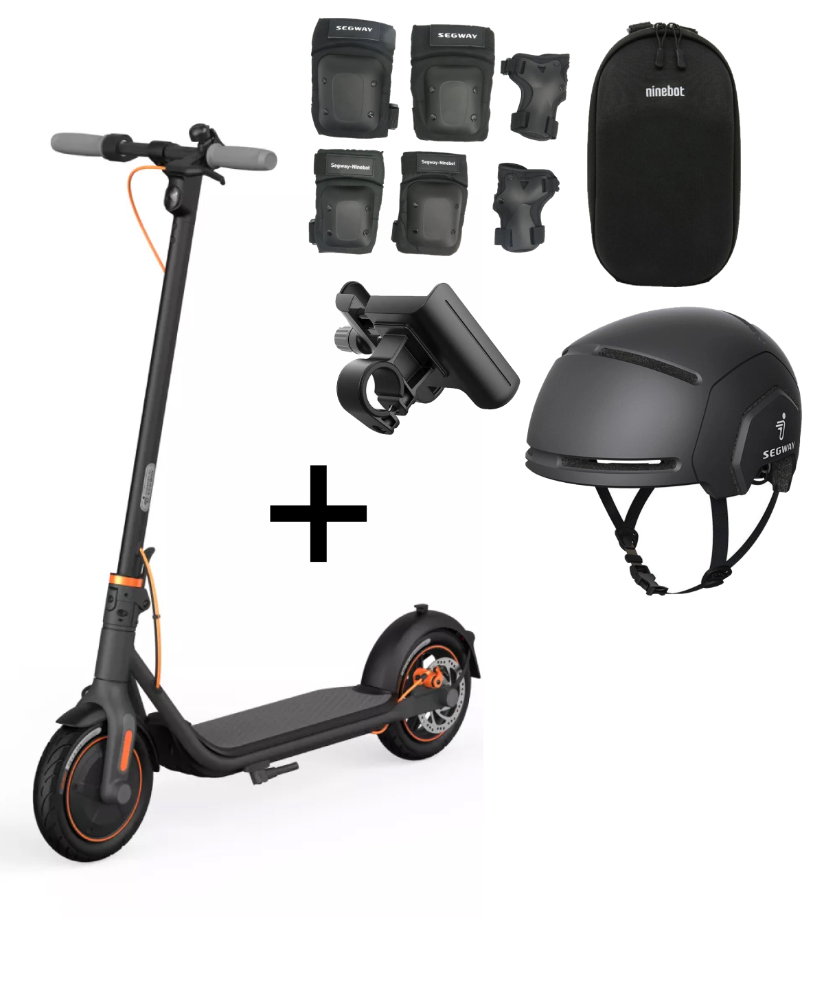 Электросамокат Ninebot By Segway KickScooter F40 (комплектация Люкс