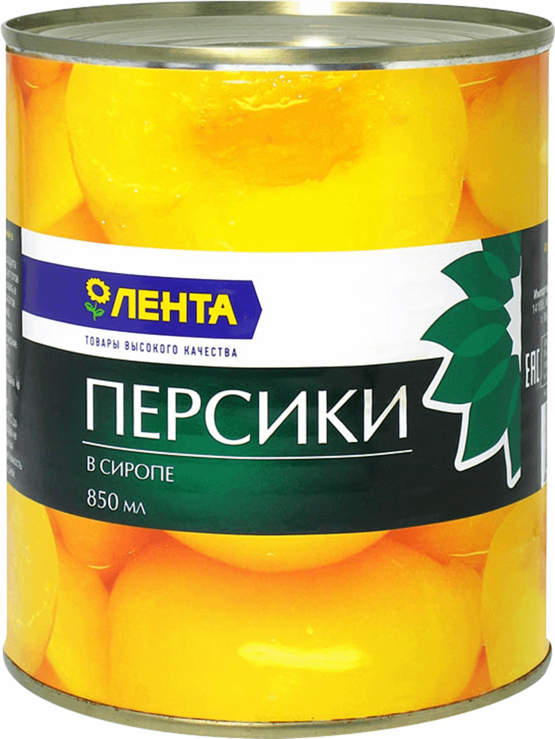 Персики Лента половинки в сиропе 850 мл - отзывы покупателей на  маркетплейсе Мегамаркет | Артикул: 100026488726