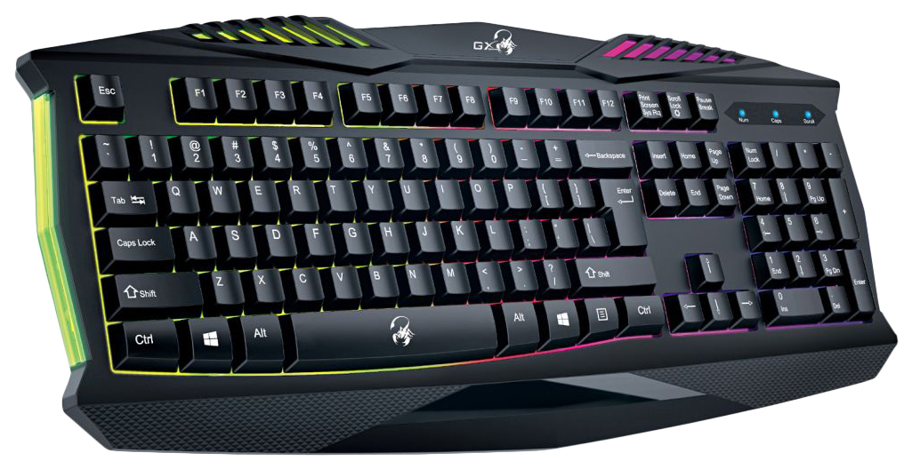 Игровая клавиатура Genius Scorpion K220 Black (31310475102), купить в Москве, цены в интернет-магазинах на Мегамаркет