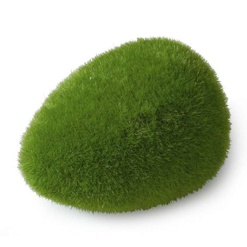 Искусственное растение для аквариума AQUA DELLA Moos Ball, полиэфирная смола, 11.5x9x6см