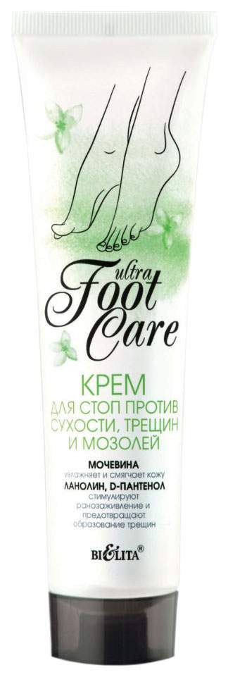 Крем для ног Белита Foot Care Для стоп против сухости, трещин и мозолей 100 мл