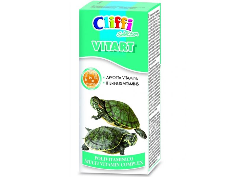 Витамины для рептилий Cliffi для черепах, мультивитаминный комплекс, капли, 25 г