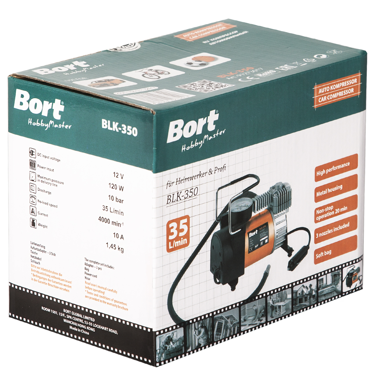 Компрессор bort. Bort blk-350. аккумуляторный компрессор bort. насос bort. компрессор борт.