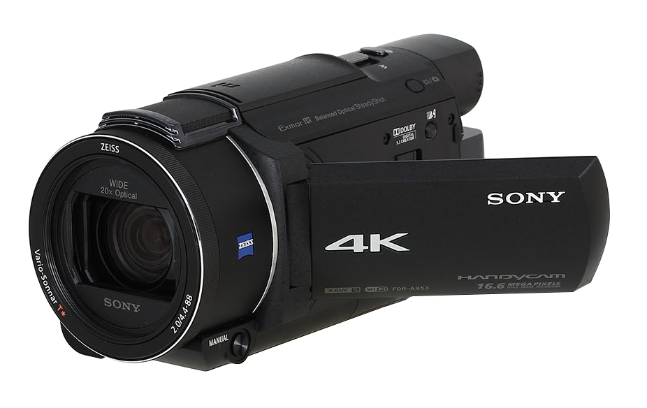  цифровая 4K Sony FDR-AX53 Black,  , цены в .