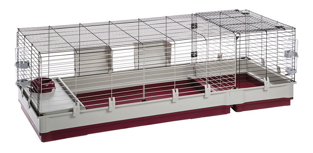 Клетка для кроликов Ferplast 50х60х162см складная конструкция, съемные перегородки
