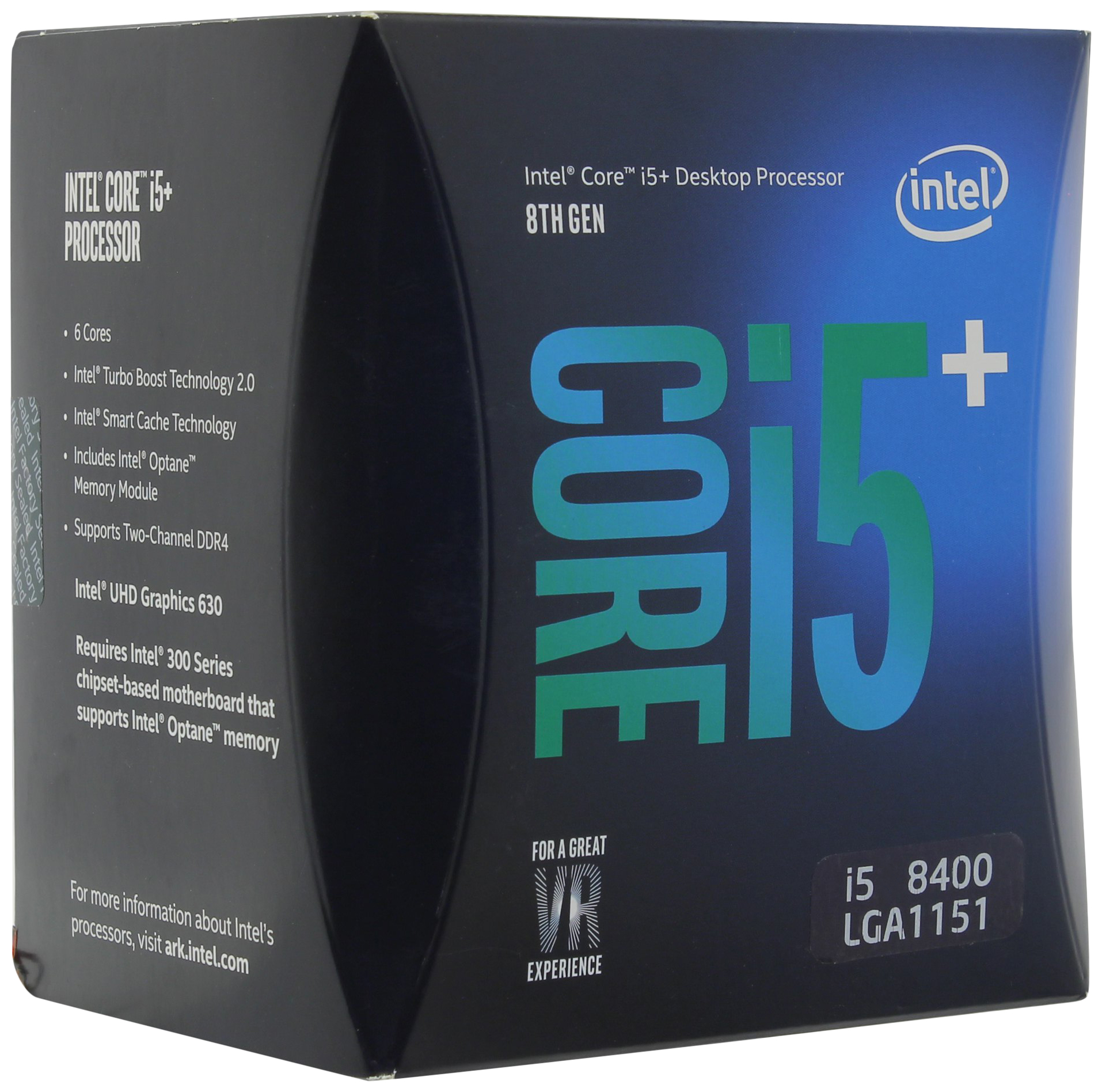 Процессор Intel Core i5 8400 LGA 1151-v2 Box – купить в Москве, цены в  интернет-магазинах на Мегамаркет