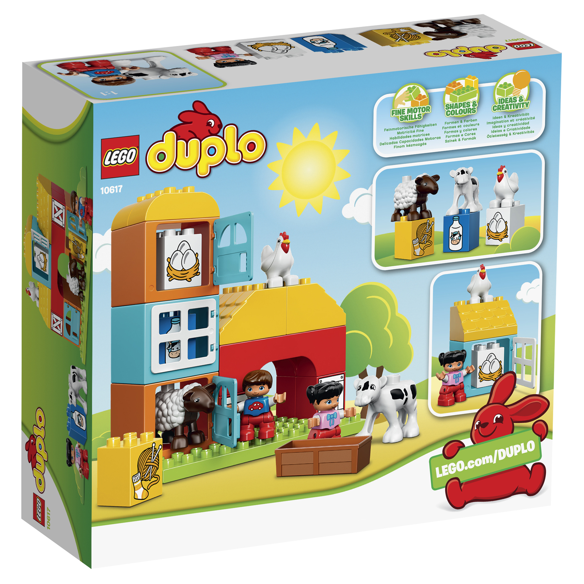 Первая ферма. LEGO Duplo 10617. Лего дупло ферма 10617. LEGO Duplo 10617 моя первая ферма. LEGO Duplo ферма.