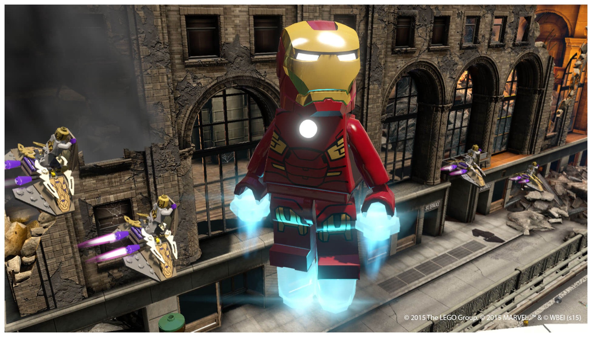 Игра LEGO: Marvel Мстители для PlayStation 3