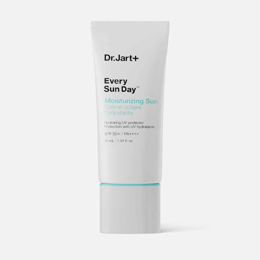 Купить крем солнцезащитный для лица Dr. Jart+ Every Sun Day Moisturizing Sun SPF50+ 30 мл, цены на Мегамаркет | Артикул: 600008371555