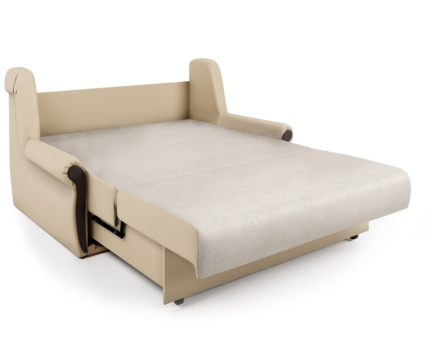 Диван-кровать Шарм-Дизайн Аккорд М 100, бежевый