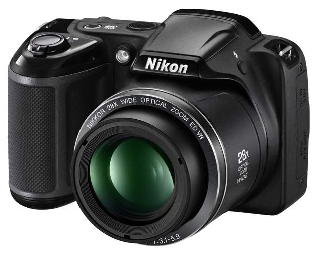 Фотоаппарат цифровой компактный Nikon Coolpix L340 Black №1