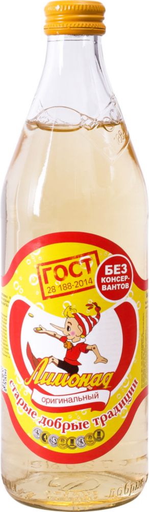 Лимонад оригинальный Старые Добрые Традиции стекло 0.5 л - купить в Мегамаркет Москва Пушкино, цена на Мегамаркет