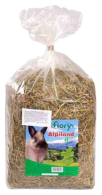 Сено для грызунов FIORY Fieno Alpiland Green, с люцерной, 2 кг