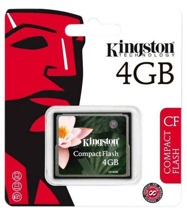 Карта памяти compact flash 4gb - 92 фото