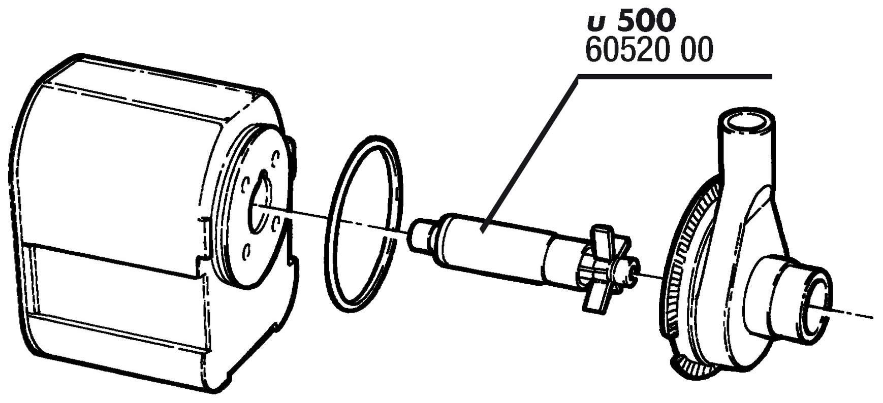 Ротор JBL для помпы ProFlow Mini 600